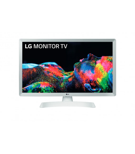 Smart TV LG  / Monitor, 61cm/24'' con pantalla LED HD en blanco, A+
