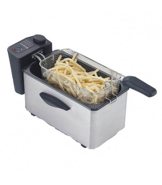 FREIDORA COMELEC FR-307 | 3,3L INOX 200W