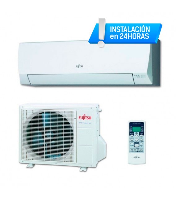 Aire acondicionado Fujitsu Split 1x1 Inverter ASY 50 UI-KL con 4.472 frig/h y 5.418 kcal/h