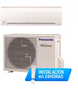Aire Acondicionado Panasonic Inverter Split  KIT-PE9-RKE  (A+, A, 156 kWh, 700 kWh, 2,5 kW, 1,9 kW)