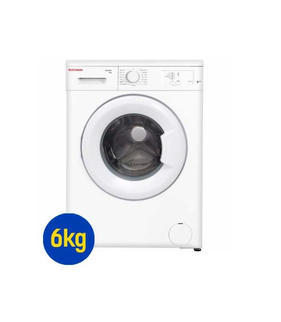 LAVADORA TELEFUNKEN TLK006 6/KG 1000/RPM CLASE D