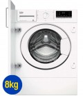 Lavadora Integrable Beko WITV 8712 XW0 8 kg 1400 Rpm