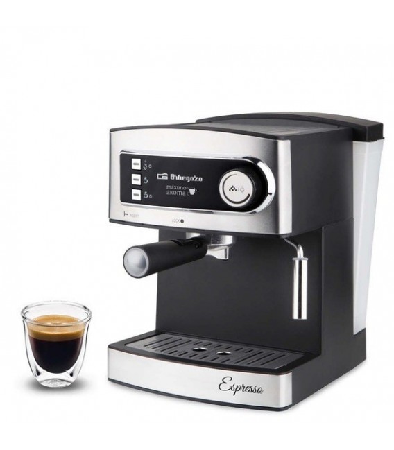 CAFETERA ORBEGOZO EX3000 |15BAR 1.6L 850W ESPRESSO CAPUCCINO